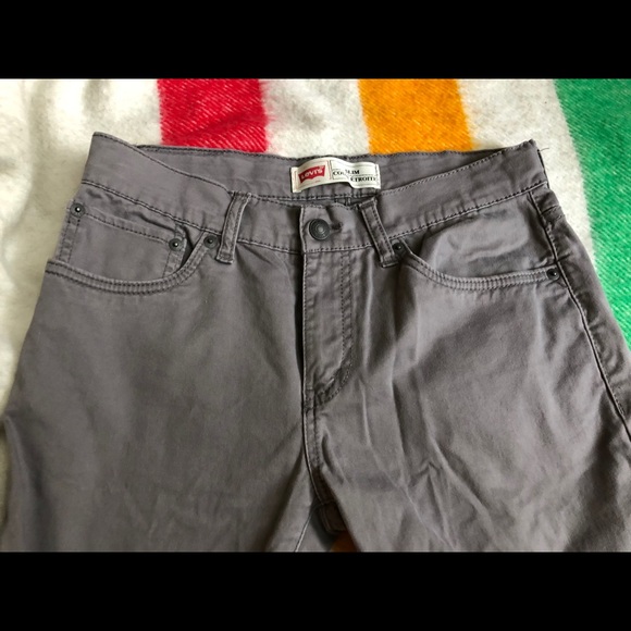 Sz 16 kids (28/28) grey Levi’s grey twill pants - Picture 3 of 3